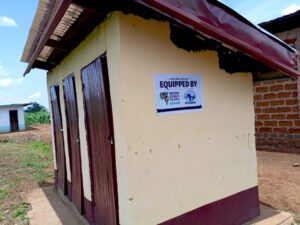 new VIP latrine