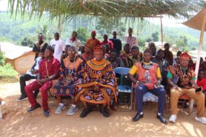 Mankon elites and Fons turn out for the occasion