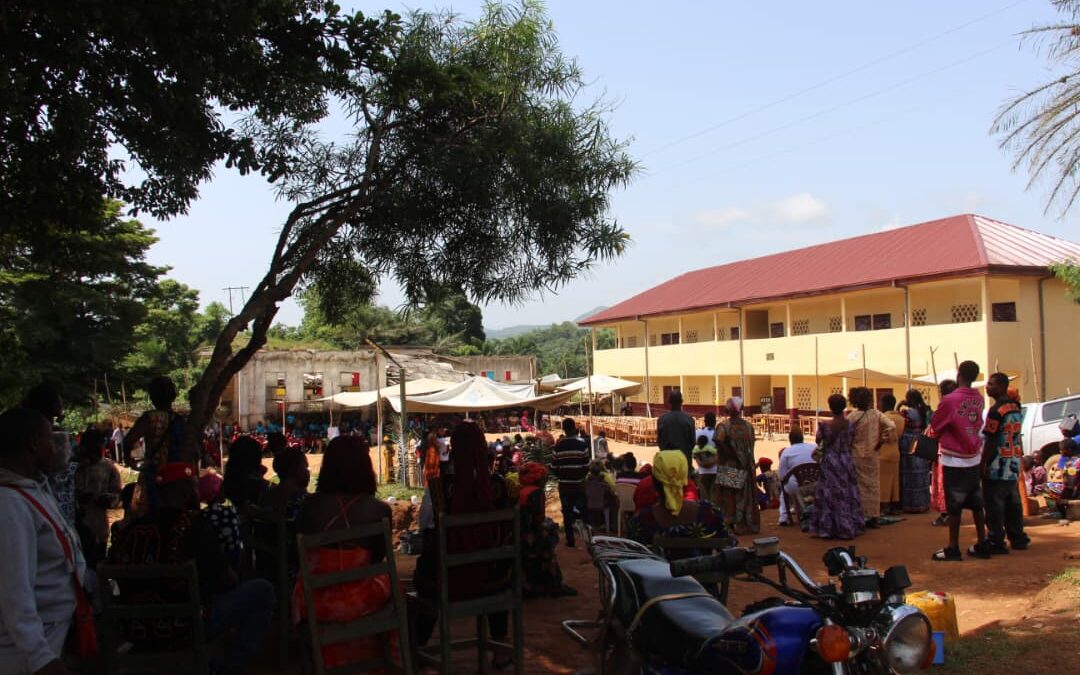 St Francis Nursery and Primary school – the handover